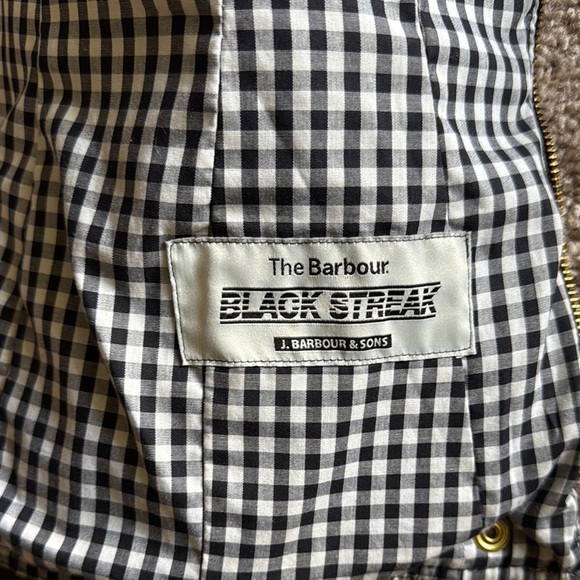 Barbour Black Utility Jacket Waxed Finish - Picture 7 of 9